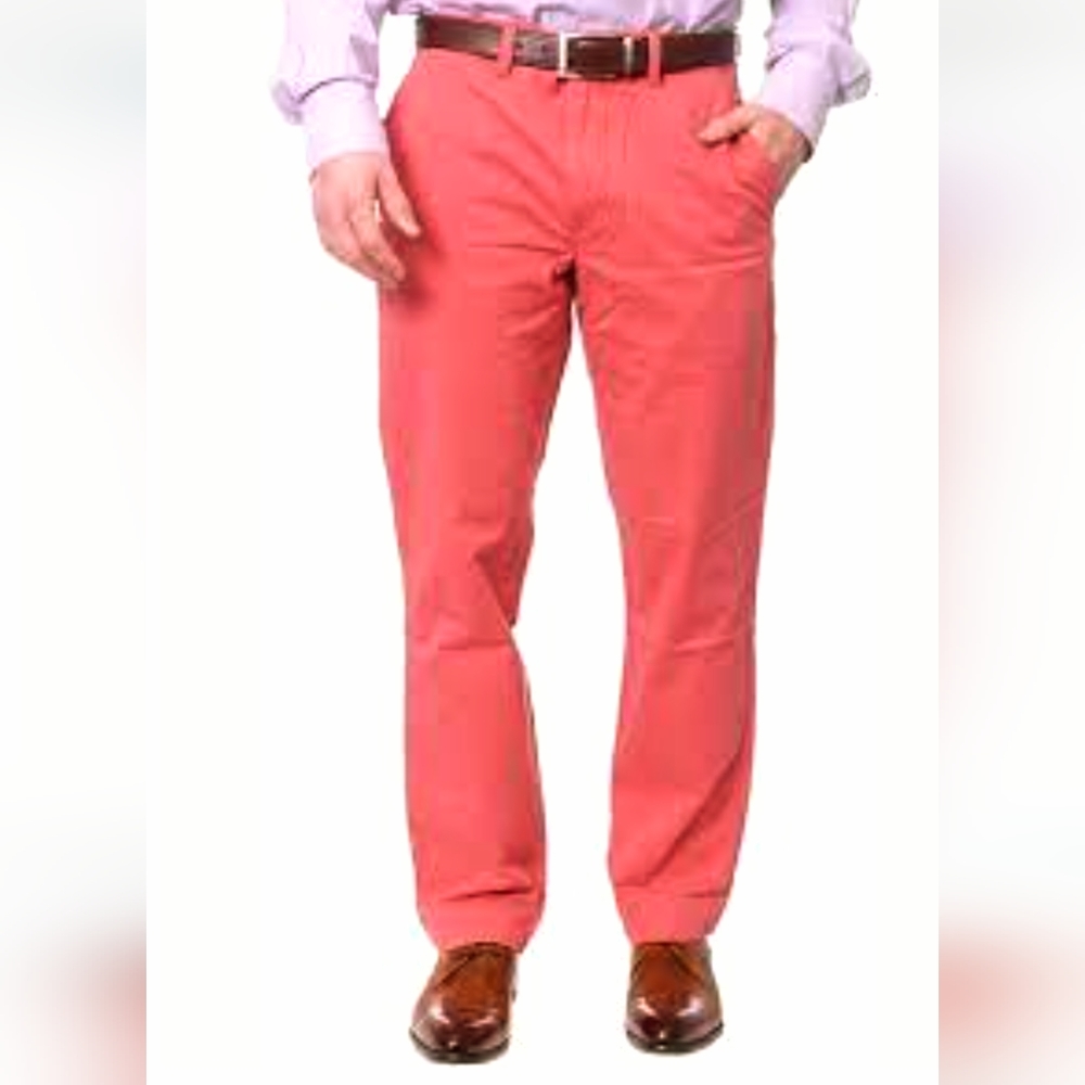 POLO Ralph Lauren “Nantucket Red” Slim Chino Pants 33x32